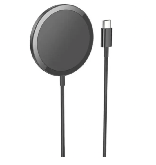 Бездротовий ЗП HOCO CW52 Enjoy magnetic ws fast charging Black
