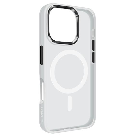 Чохол ArmorStandart Unit MagSafe iPhone 15 Plus Matte Clear Silver
