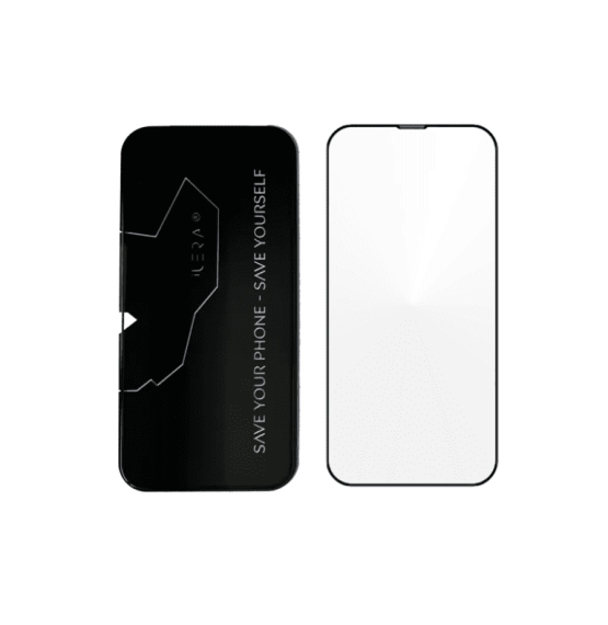 Захисне скло iLera DeLuxe FullCover для iPhone 13/13Pro/14