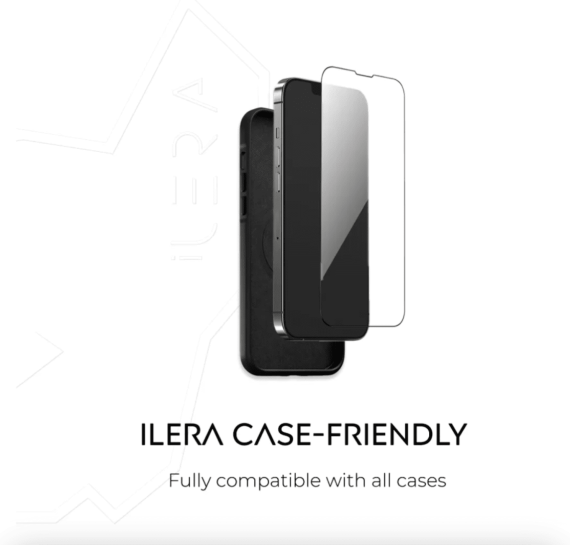 Захисне скло iLera DeLuxe FullCover для iPhone 15 Pro