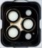 Захисне скло Monblan для камери iPhone 13Pro/13 Pro Max Metal Ring Series (Gold)