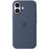 СИЛІКОНОВИЙ ЧОХОЛ IPHONE 16 SI CASE DENIM- ZML