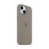 iPhone 15 Silicone Case with MagSafe - Clay,Model A3123