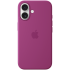 СИЛІКОНОВИЙ ЧОХОЛ IPHONE 16 SI CASE FUCHSIA-ZML