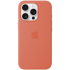СИЛІКОНОВИЙ ЧОХОЛ IPHONE 16 PRO SI CASE TANGERINE-ZML