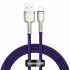 Кабель Baseus Cafule Metal USB-A to Lightning PD 20W 1m Purple