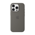 СИЛІКОНОВИЙ ЧОХОЛ IPHONE 16 PRO SI CASE STONE GRAY-ZML