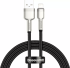 Кабель Baseus Cafule Metal USB-A to Lightning PD 20W 1m Black