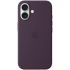 СИЛІКОНОВИЙ ЧОХОЛ IPHONE 16 SI CASE PLUM- ZML