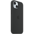 СИЛІКОНОВИЙ ЧОХОЛ IPHONE 15 SI CASE BLACK- ZML