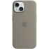 iPhone 15 Silicone Case with MagSafe - Clay,Model A3123