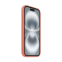 СИЛІКОНОВИЙ ЧОХОЛ IPHONE 16 SI CASE TANGERINE-ZML
