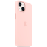 iPhone 14 Silicone Case with MagSafe - Chalk Pink,Model A2910