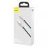 Кабель Baseus Cafule Metal USB-A  to Lightning PD 20W 1m Green