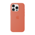 СИЛІКОНОВИЙ ЧОХОЛ IPHONE 16 PRO SI CASE TANGERINE-ZML