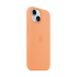 СИЛІКОНОВИЙ ЧОХОЛ IPHONE 15 SI CASE ORANGE SORBET-ZML