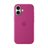 СИЛІКОНОВИЙ ЧОХОЛ IPHONE 16 SI CASE FUCHSIA-ZML