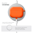Чохол для навушників ArmorStandsrt Hang Case AirPods Pro 3 Orange