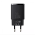 Зарядний пристрій Baseus Compact Quick Charger 20W QC+PD (Type-C+USB) Black