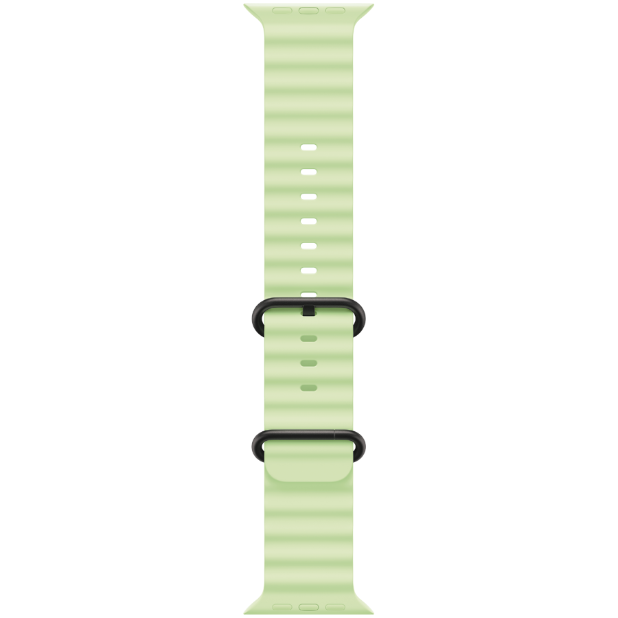 РЕМІНЕЦЬ ДЛЯ ГОДИННИКА APPLE WATCH 49 NEON GREEN B TI OB-ZML