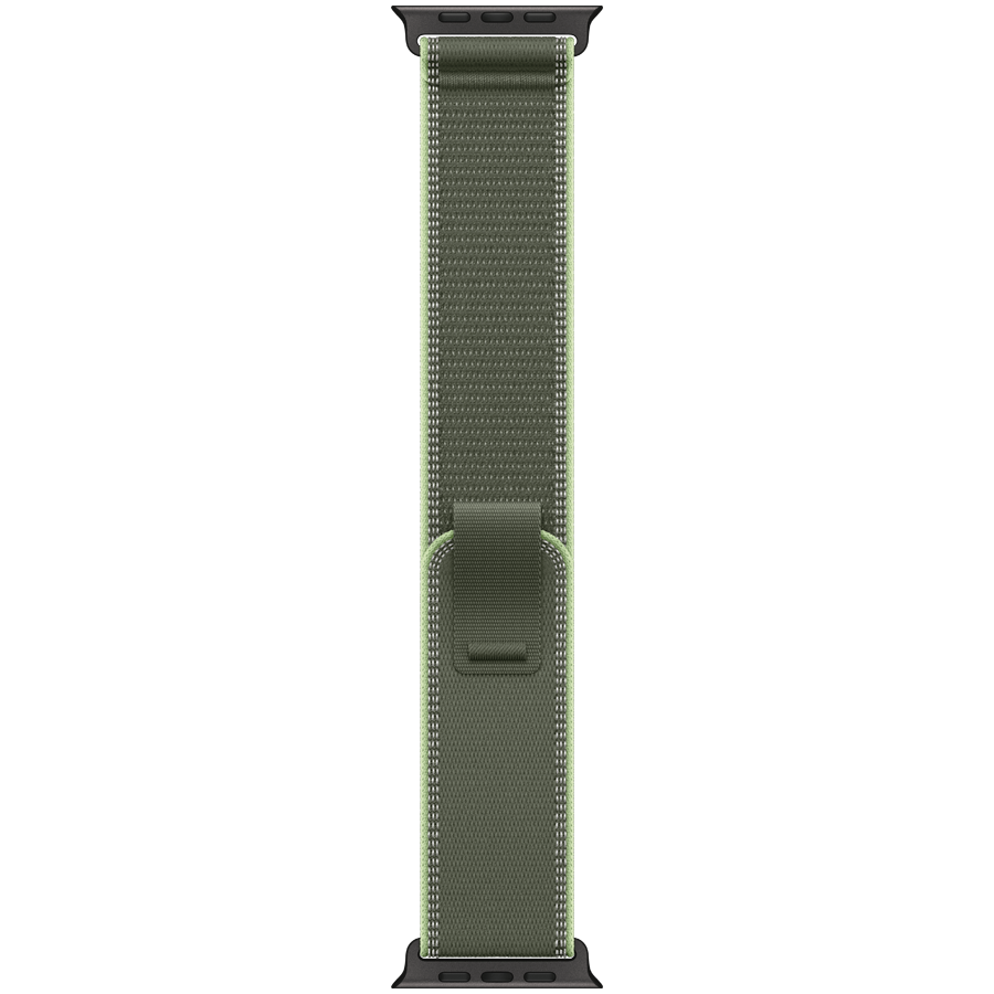 49mm Green/Neon Trail Loop - S/M - Black Titanium Finish
