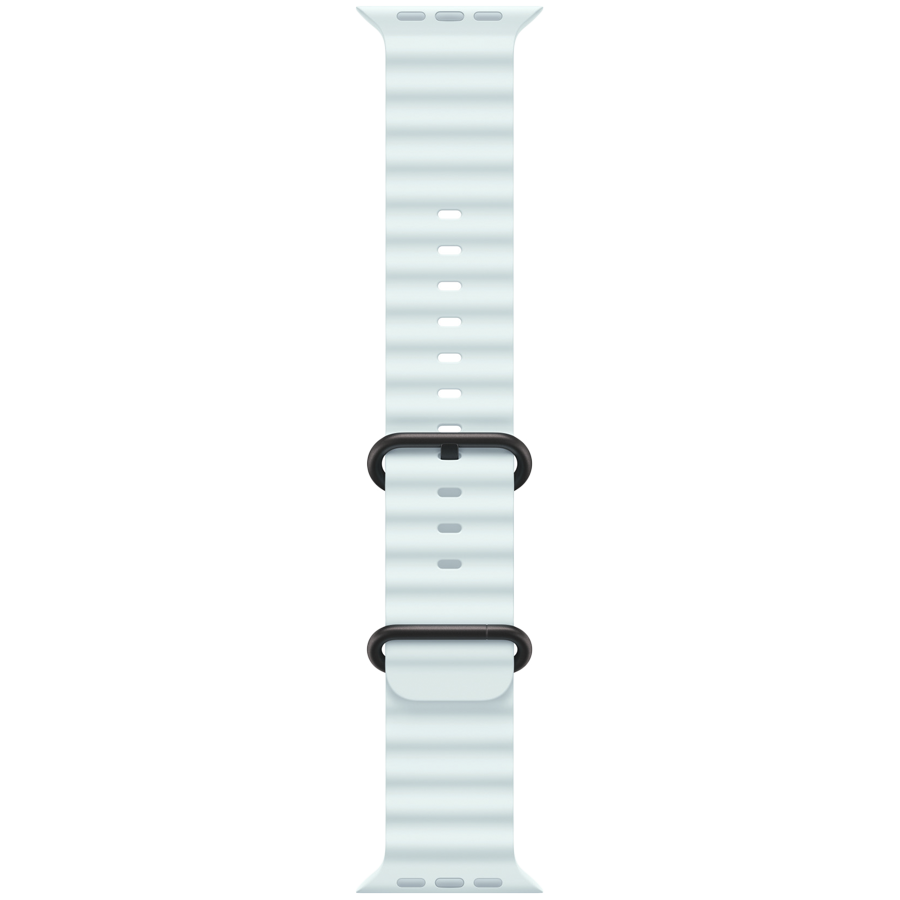 РЕМІНЕЦЬ ДЛЯ ГОДИННИКА APPLE WATCH 49 ICE BLUE BLACK TI OB-ZML