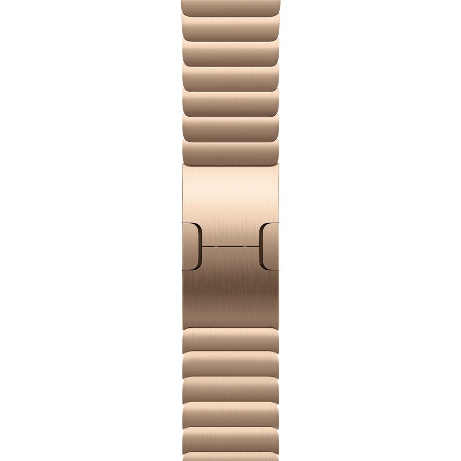 ЛАНКОВИЙ БРАСЛЕТ ДЛЯ ГОДИННИКА APPLE WATCH 46 GOLD ZML